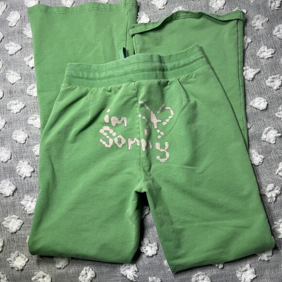 I’m Sorry by Petra Collins SSENSE Flare Leg Lounge Pants - Picture 2 of 8